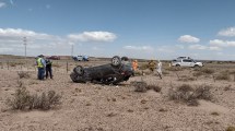 Imagen de Murió una mujer y hay dos heridas tras volcar cerca de Picún Leufú