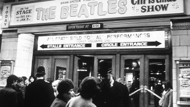 Mandatory Credit: Photo by SHAROK HATAMI/REX/Shutterstock (8258p)
THE BEATLES
THE BEATLES CHRISTMAS CONCERT, BRITAIN - 1963