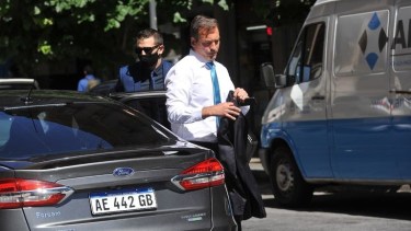 El encuentro entre el ministro y los miembros de la Corte duró unos 40 minutos.-