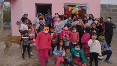 El Merendero Rinconcito de Luz realiza una colecta para festejar el Día de las Infancias. Foto gentileza Paola