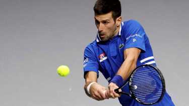 Djokovic iba  a disputar el  primer Grand Slam del año.  Foto AP
