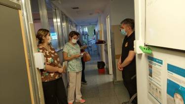 Darío Mas retuvo la representación del sector de enfermería en Neuquén. (Gentileza Lista Amarilla Roja).-