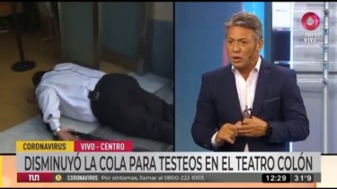 El noticiero de Canal 9 vivió un duro momento al aire.