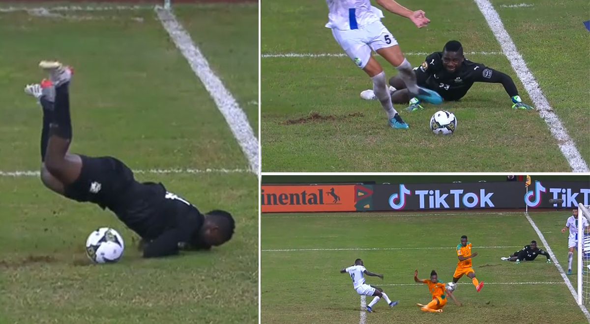 La increíble secuencia del gol de Sierra Leona ante Costa de Marfil.