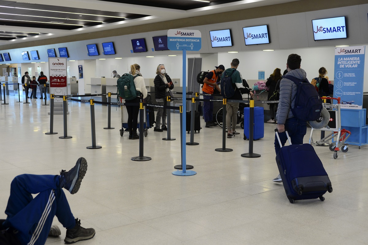 El aeropuerto de Bariloche recibirá vuelos directos de Aerolíneas Argentinas desde San Pablo, Brasil. Archivo