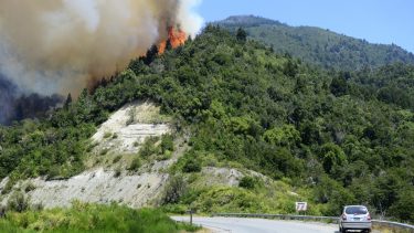 Los incendios más grandes del parque Nahuel Huapi se registraron el verano pasado en la zona de lago Steffen. Archivo