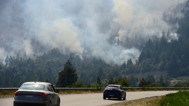 El jefe de la central del Splif señaló que las dos zonas más críticas en Bariloche son el bosque municipal Llao Llao y la ladera norte del cerro Otto. (Foto de archivo Alfredo Leiva)