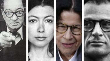 Vida de escritores: Juan Carlos Onetti, Joan Didion, Fran Lebowitz y Arthur Miller.