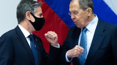 El encuentro entre Blinken y Lavrov se realizó en Ginebra. 