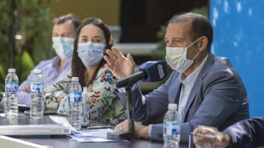 El gobernador Gutiérrez se refirió al tren de cargas y de pasajeros que incluya a Cutral Co y Añelo. (Foto: gentileza)