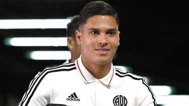 Juan Fernando Quintero volverá a vestir la camiseta de River después de jugar un amistoso con su selección. 