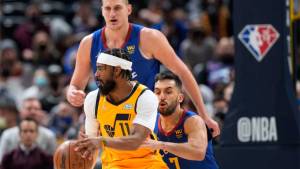 Denver cayó con Utah Jazz en los 100 partidos de Campazzo en la NBA