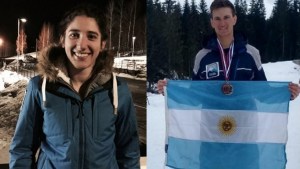 Dos barilochenses serán los abanderados argentinos en los Juegos de Invierno