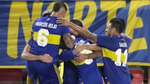 Marcos Rojo: «Estamos con fe de pelear la Copa Libertadores»