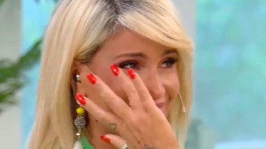 Florencia Peña confirmó que deja Telefe y no pudo contener las lágrimas. 