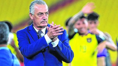 Gustavo Alfaro aseguró que Castillo estuvo bien incluído en los partidos de las Eliminatorias Sudamericanas. Gentileza.