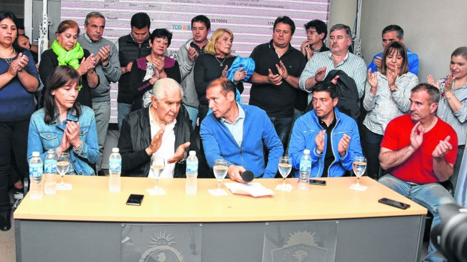 Los integrantes de la lista de Pereyra renunciaron a la Junta de Gobierno y a la Convención. Foto archivo: Juan Thomes.