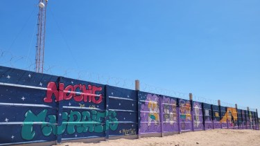 La Noche de los Murales neuquina inauguró su primera edición en Rincón de Emilio