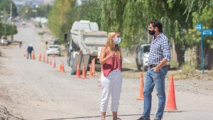 Comenzó la obra de gas en barrio Quinta 25 de Roca