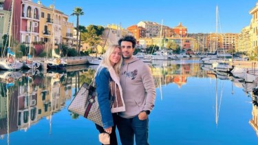 Una de las imágenes de la pareja con más likes en sus redes sociales. 