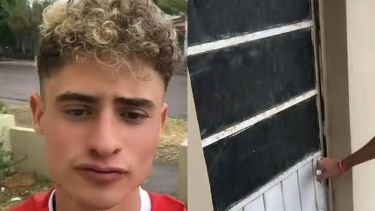 El joven compartió su vivencia en Tik Tok.