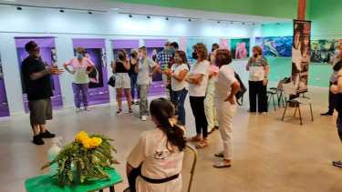La muestra se podrá visitar hasta hoy en el Galpón de las Artes. Foto gentileza