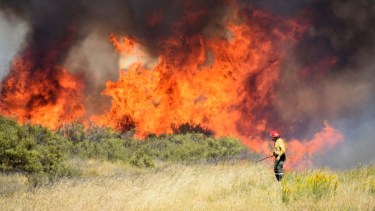 Bosques en llamas, escasos recursos y pagos de la Deuda