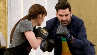 Damian Betular una vez protagonizó un divertido momento con los concursantes. Foto: Telefè