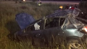 Darán de alta a la menor que fue internada tras un accidente en la Ruta 22,  cerca de Cervantes