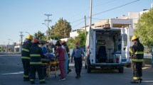 Imagen de Alcoholizado, chocó esta mañana y volcó con una ambulancia en Roca