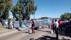 El corte de la ruta 22 en Choele Choel seguirá de forma intermitente durante toda la noche