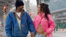 Imagen de Rihanna espera su primer hijo con el rapero AA$AP Rock