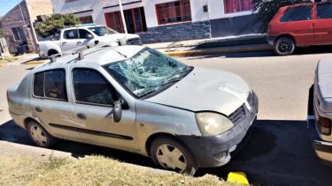 El chofer dio positivo al test de alcoholemia, superando el límite del detector, es decir, más de 3,00 grs/lt. Foto: LU19. 