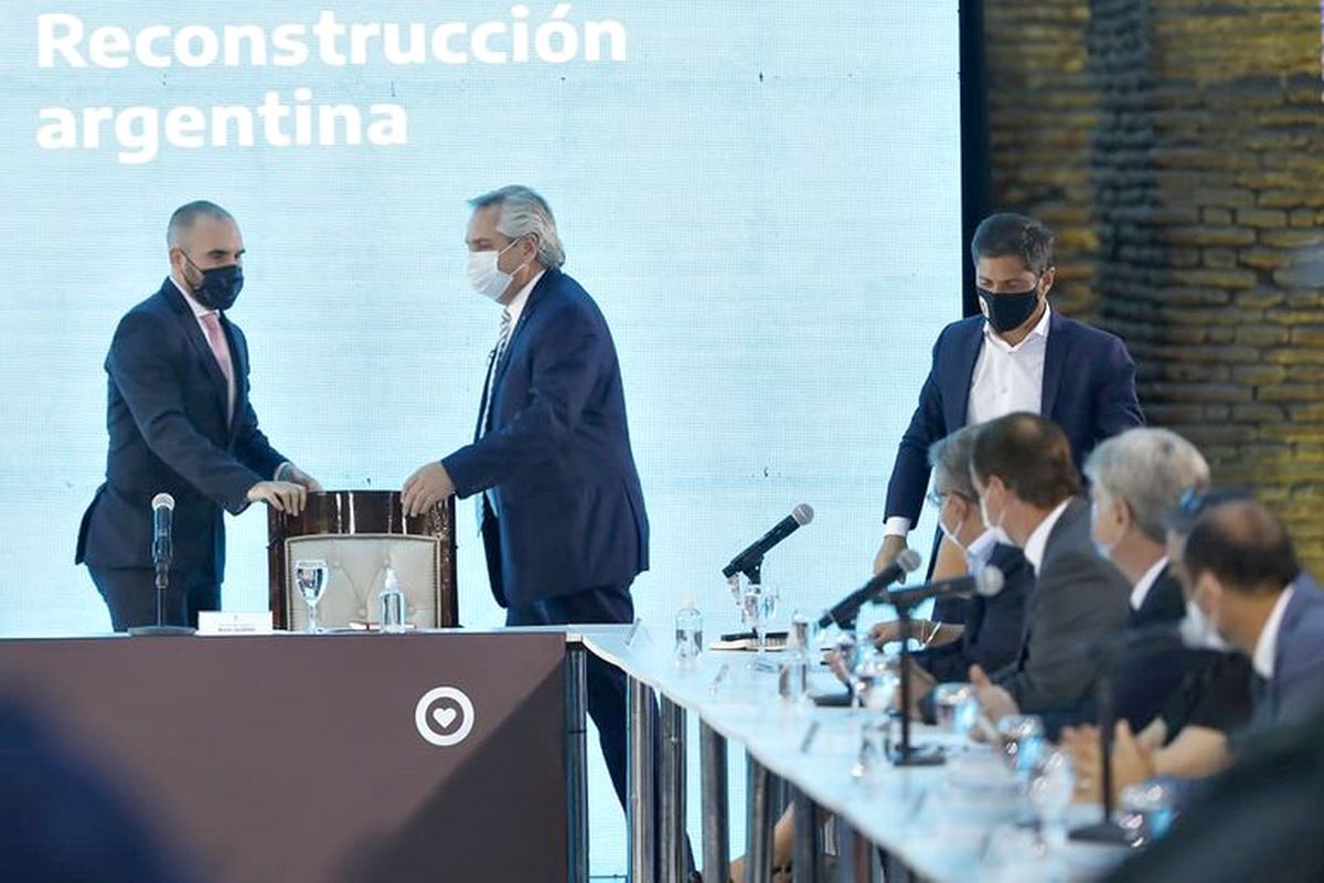 La reunión de esta semana de Fernández y Guzmán con los gobernadores. 