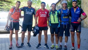 Gallardo en San Martín: el Muñeco, su pasión por la bici y la anécdota del día