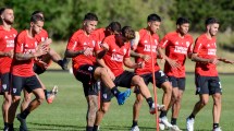 Imagen de River en San Martín: así fue el entrenamiento de la tarde