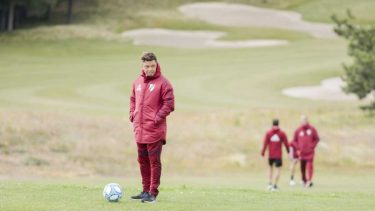 Gallardo llegó a San Martín esta mañana y está todo dado para que el plantel también viaje a la cordillera. Foto: archivo.-