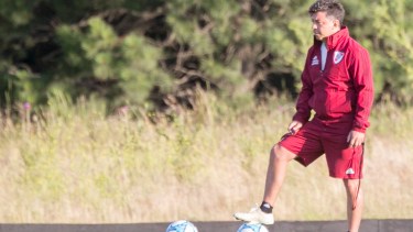 Marcelo Gallardo presenció en el River Camp la victoria de la Reserva en el clásico frente a Racing. Archivo.