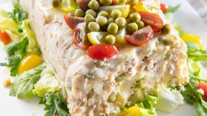 ¿Ya hiciste budín de papa y atún?