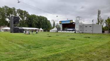 Desde el gremio sólo cedieron el predio ubicado a la vera de la Ruta 22. (foto: Diego Von Sprecher)