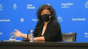 La ministra de Salud Carla Vizzotti