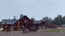 Imagen de Video: la nevada de verano que sorprendió en Chapelco