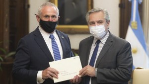 Alberto Fernández se reunió con el nuevo embajador de Estados Unidos