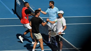 Zeballos eliminado en dobles y Barty-Collins será la final femenina en el Australian Open