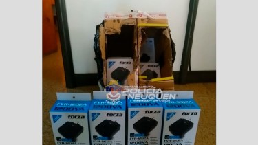 Los estabilizadores fueron recuperados.  Foto: Policía de Neuquén