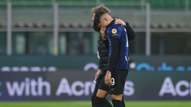 Correa se fue de la cancha entre lágrimas.