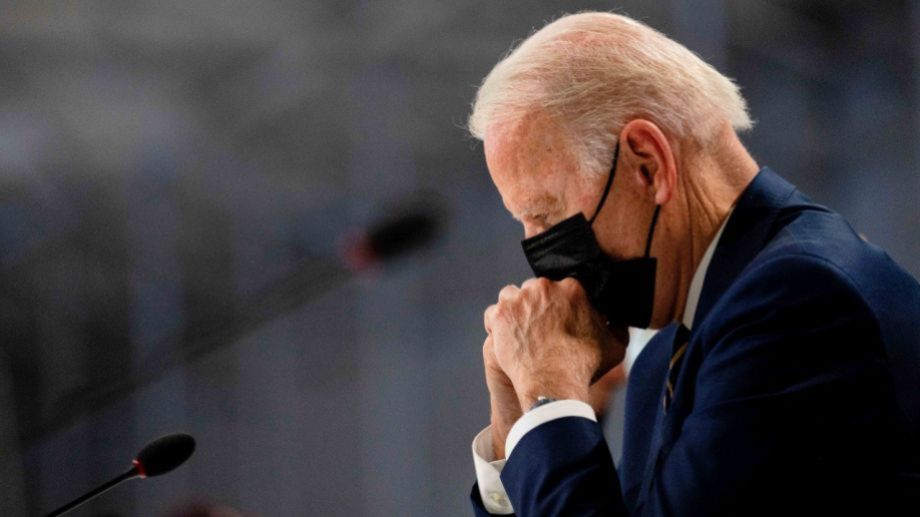Joe Biden, presidente de  Estados Unidos, en medio de la operación en Afganistán, estuvo aislado por covid. 