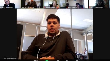 Marcos Sosa Lukman es el fiscal de la causa. Foto: captura de video