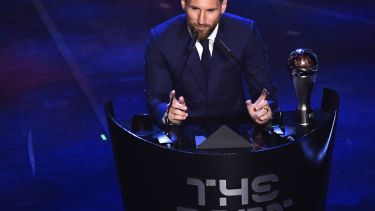 Messi nominado otra vez para este premio. 