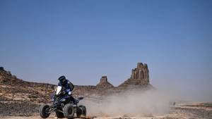 Moreno, el debutante que se convirtió en el mejor argentino del Dakar